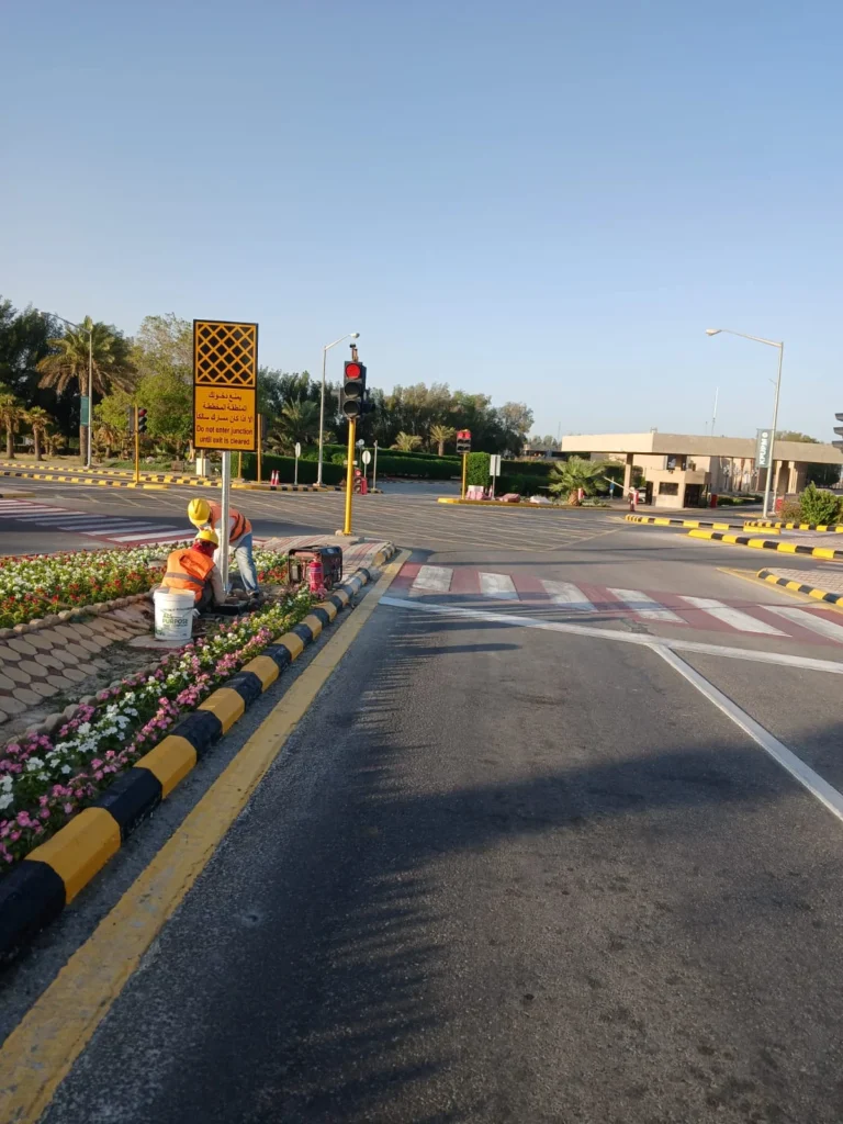 Traffic and Directional Signage Installation in Saudi Arabia - Gallery image 10