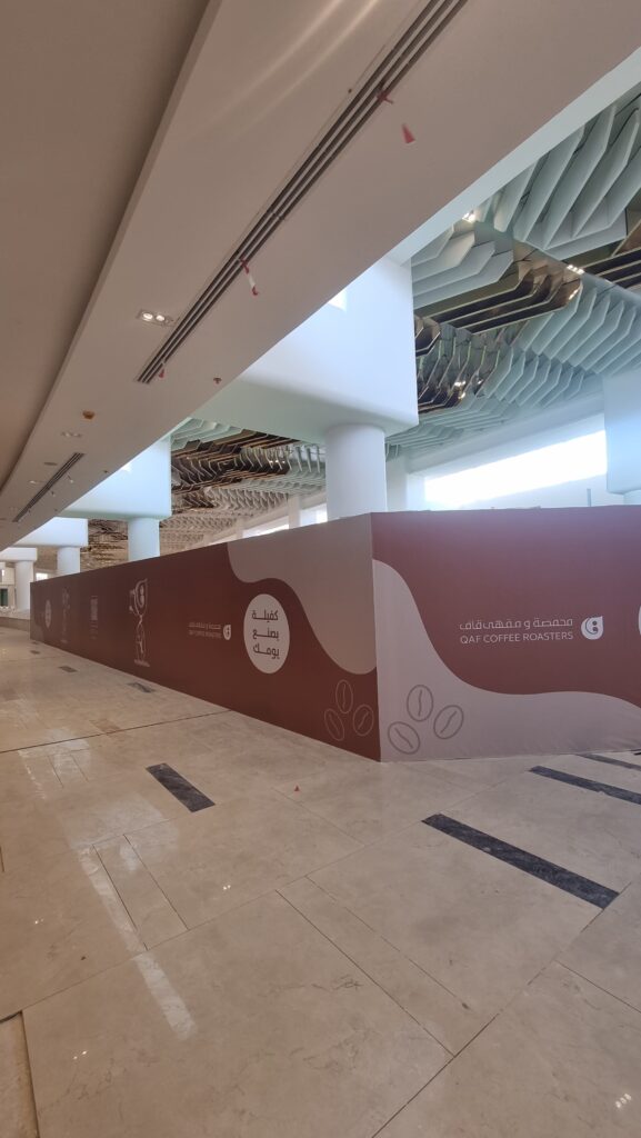 Retail Construction Hoarding in Saudi Arabia | BOLDD - Gallery image 1