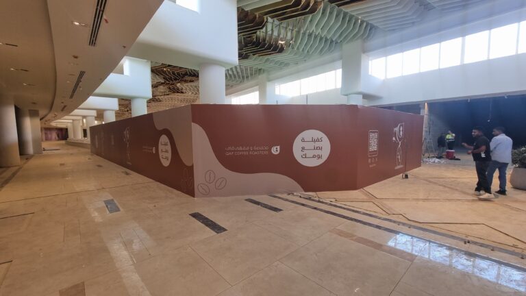 Retail Construction Hoarding in Saudi Arabia | BOLDD - Gallery image 2