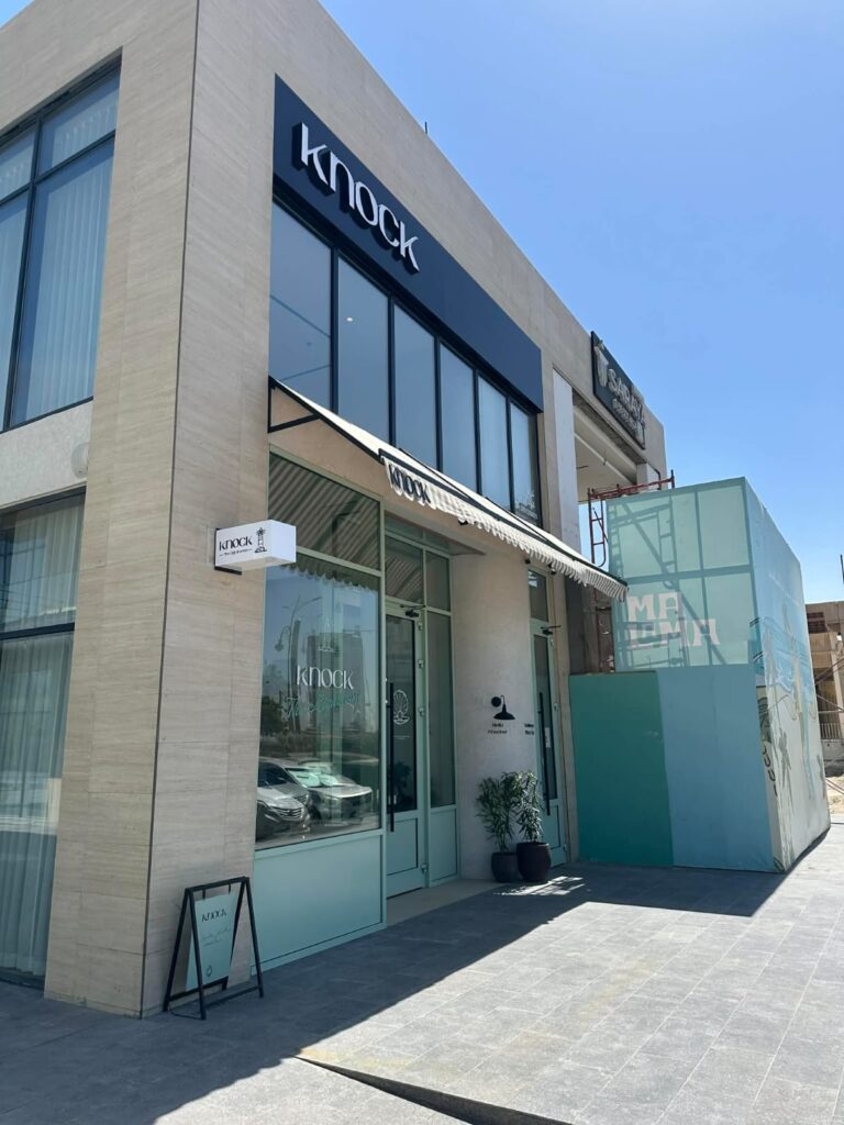 Raised Letter Signage and Glass Branding for Knock in Saudi Arabia - Gallery image 7