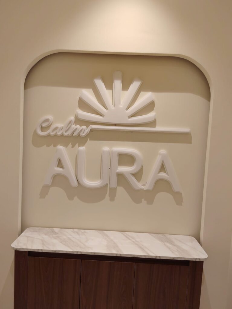 Custom Illuminated Signage for AURA - Gallery image 3
